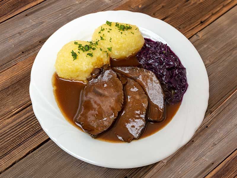 Gaststätte und Pension Zur Goldenen Höhe – Speise
