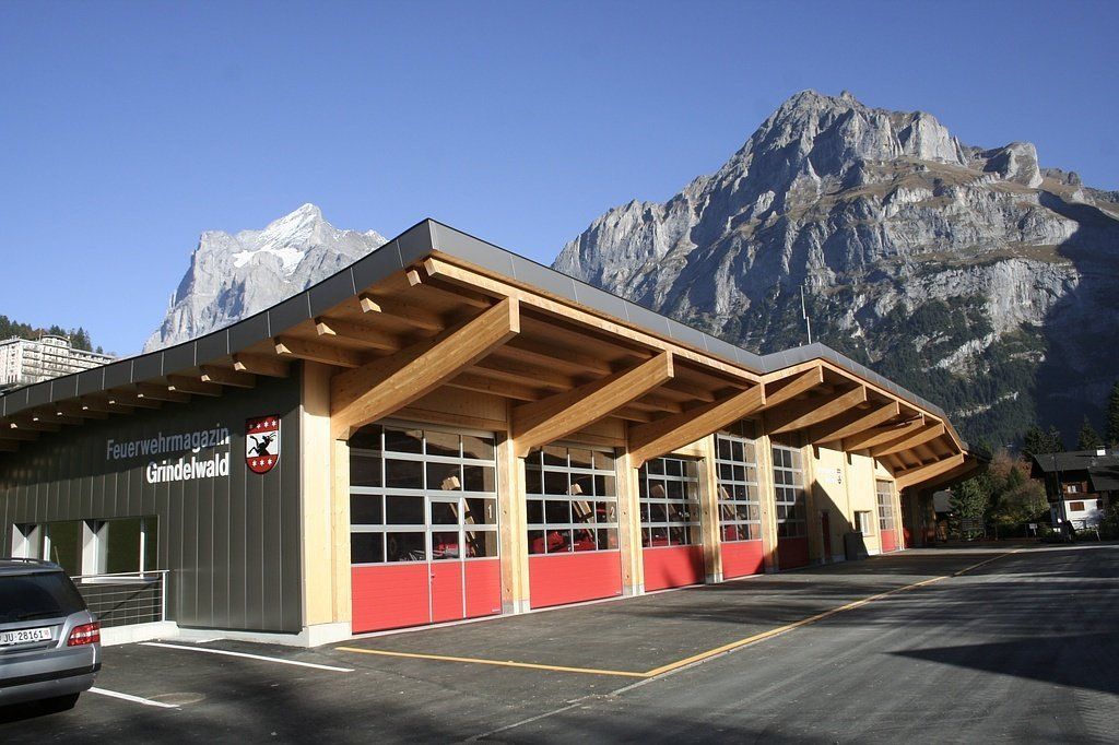 Feuerwehrmagazin Grindelwald - Brawand Zimmerei AG