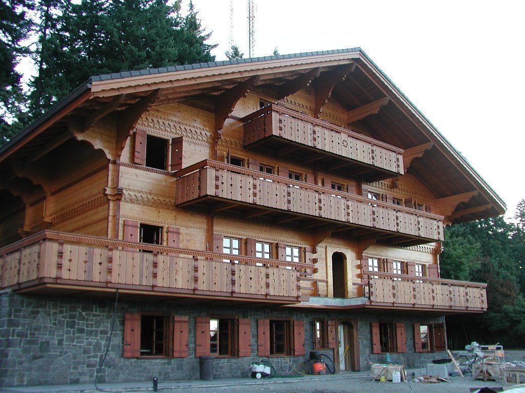 Chalet in Amerika - Brawand Zimmerei AG