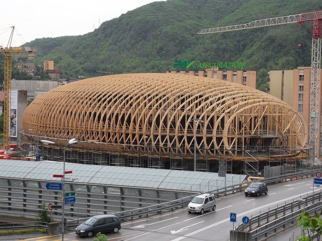 Centro Ovale Chiasso - Brawand Zimmerei AG