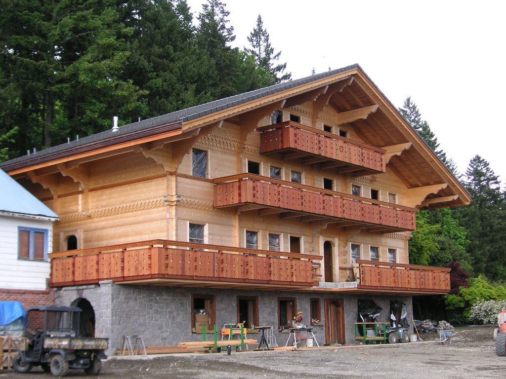 Chalet in Amerika - Brawand Zimmerei AG