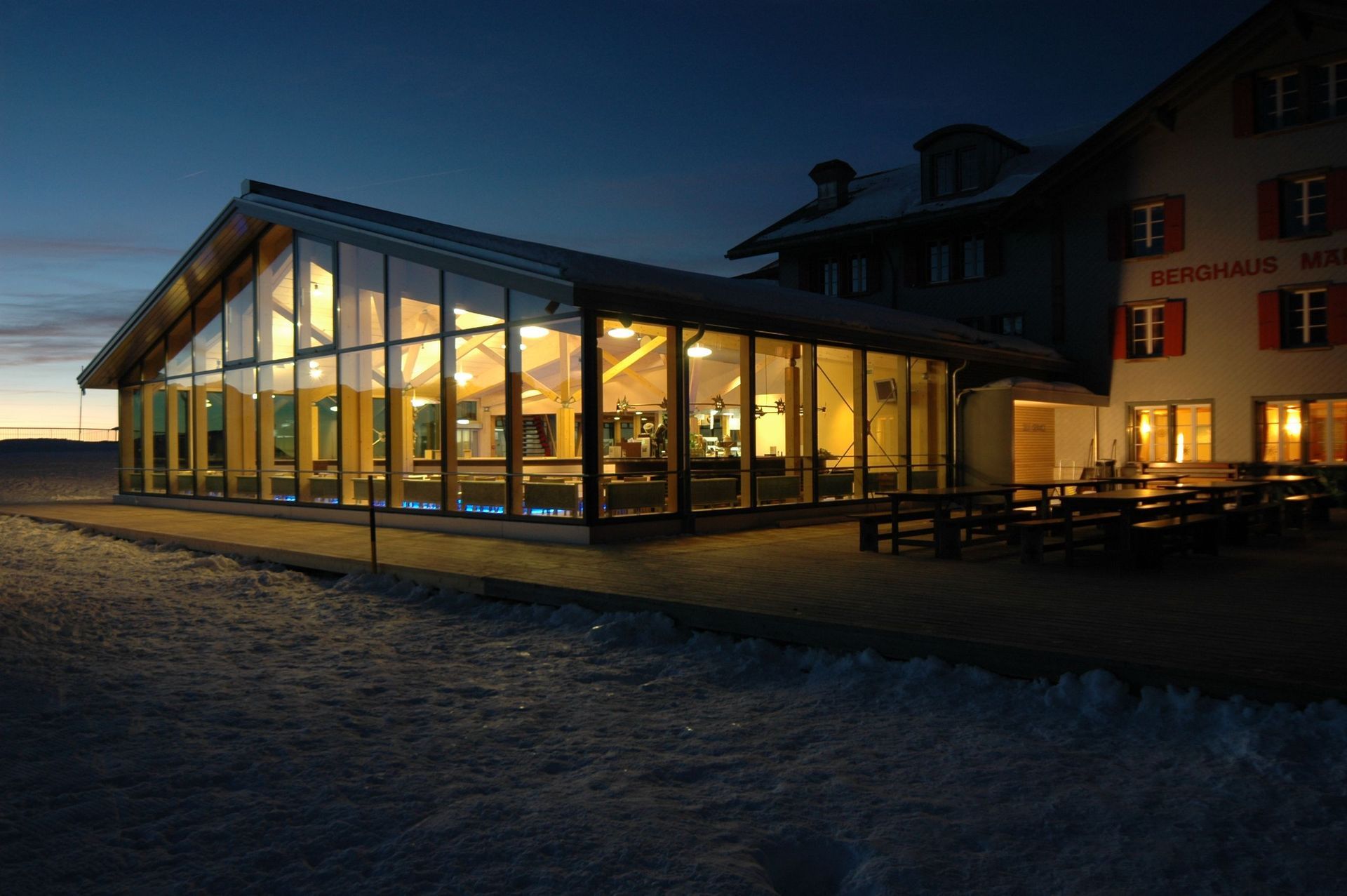 Bergrestaurant Männlichen - Brawand Zimmerei AG