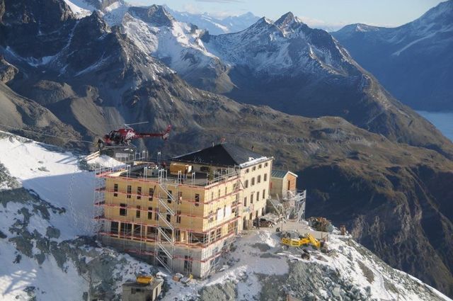 Hörnlihütte Zermatt - Brawand Zimmerei AG