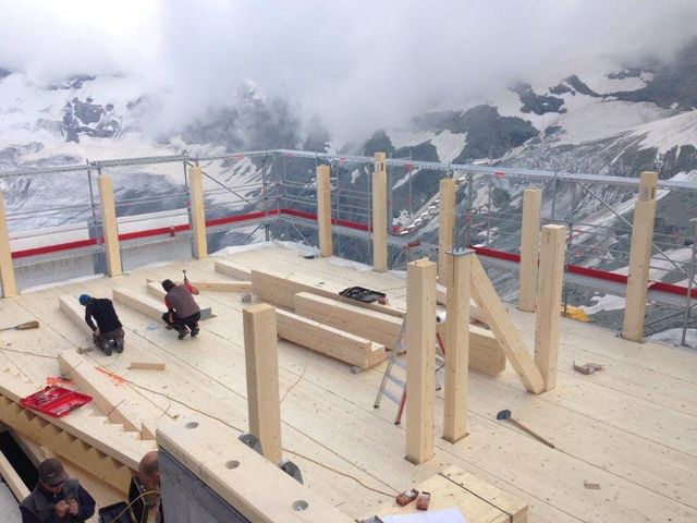 Hörnlihütte Zermatt - Brawand Zimmerei AG