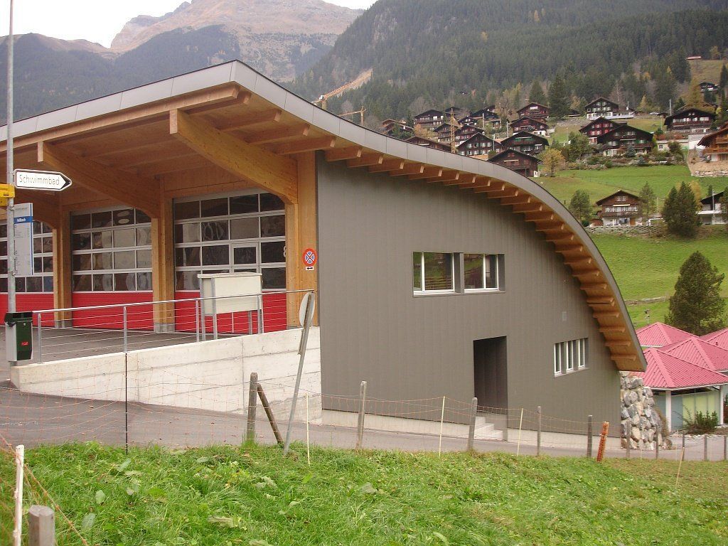 Feuerwehrmagazin Grindelwald - Brawand Zimmerei AG