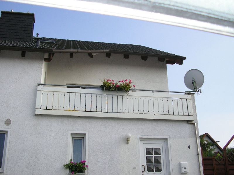 Balkon am Haus
