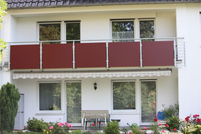 roter Balkon