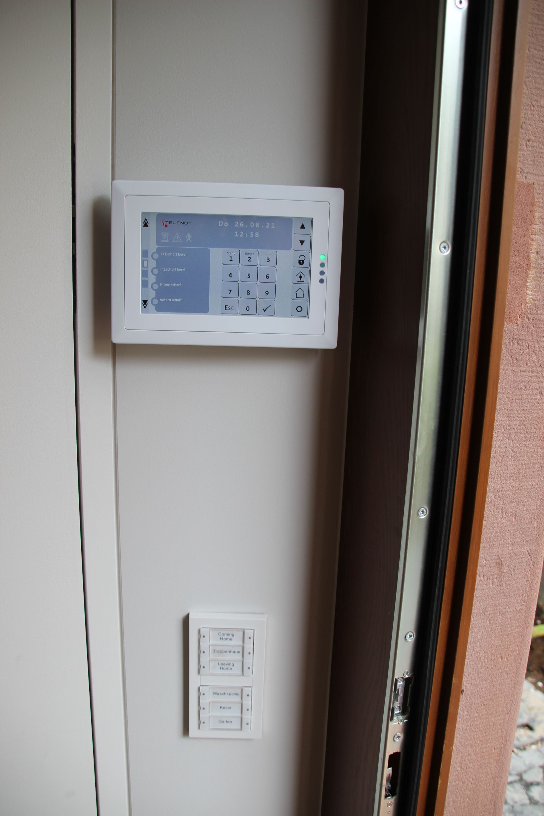 Foto Elektroanlage im Raum