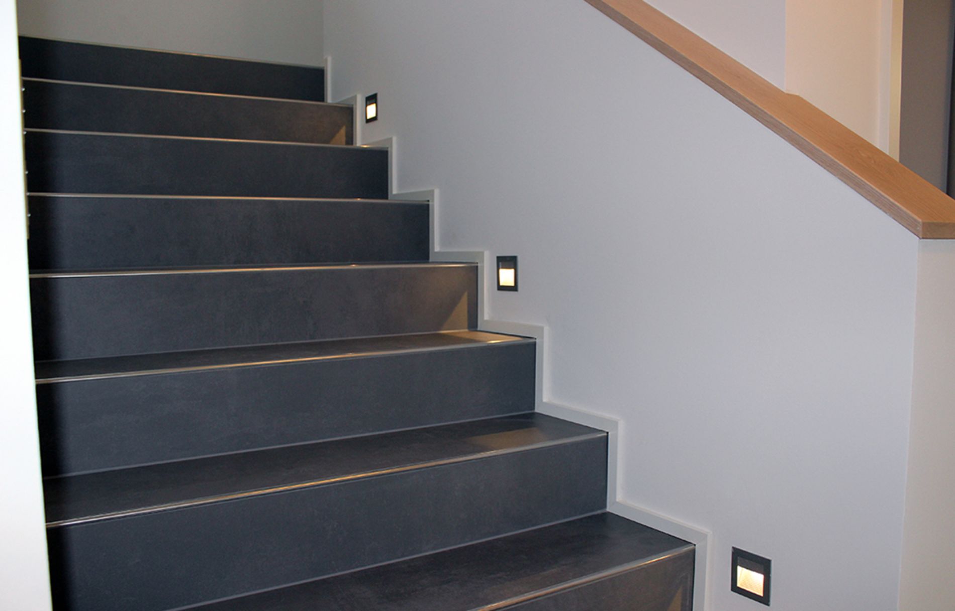 Foto Beleuchtung der Treppe