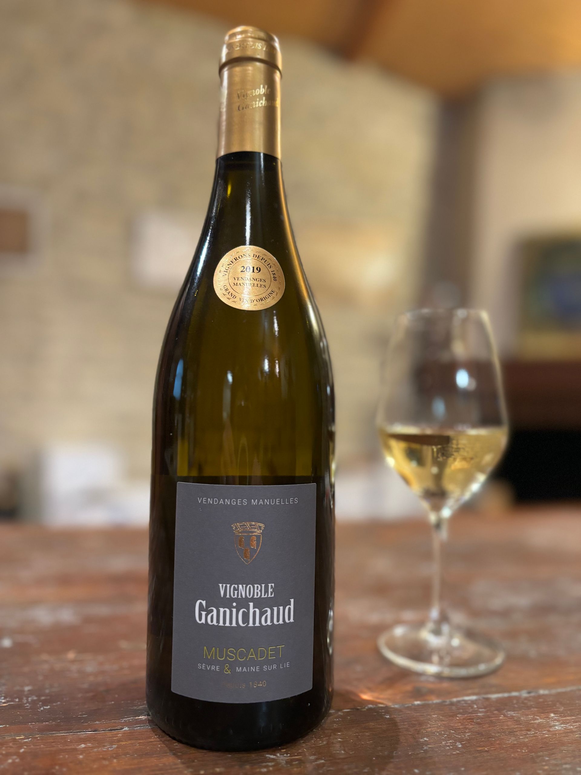 Bouteille de vin Vignoble Ganichaud