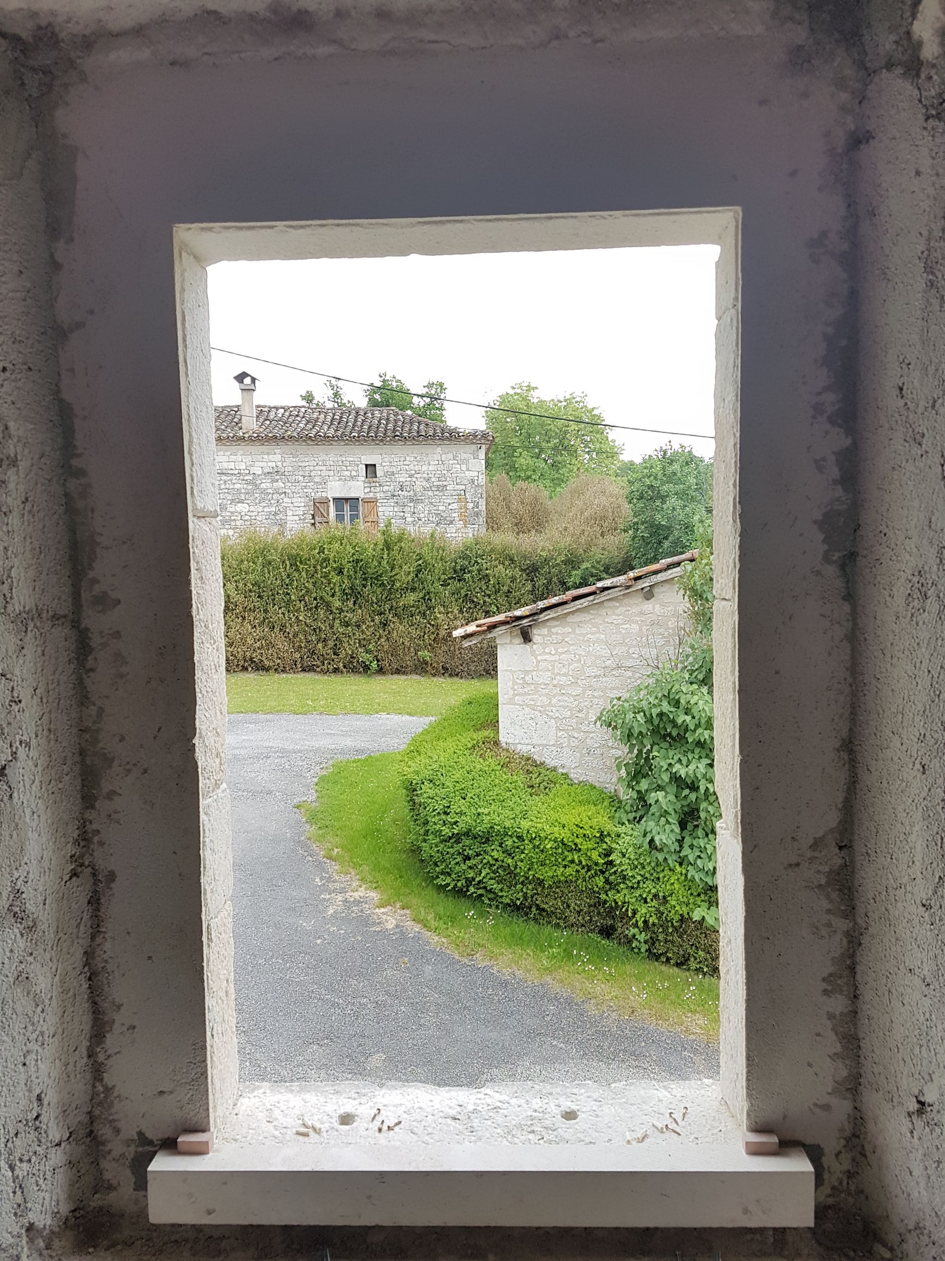 Fenêtre en alu ouverte