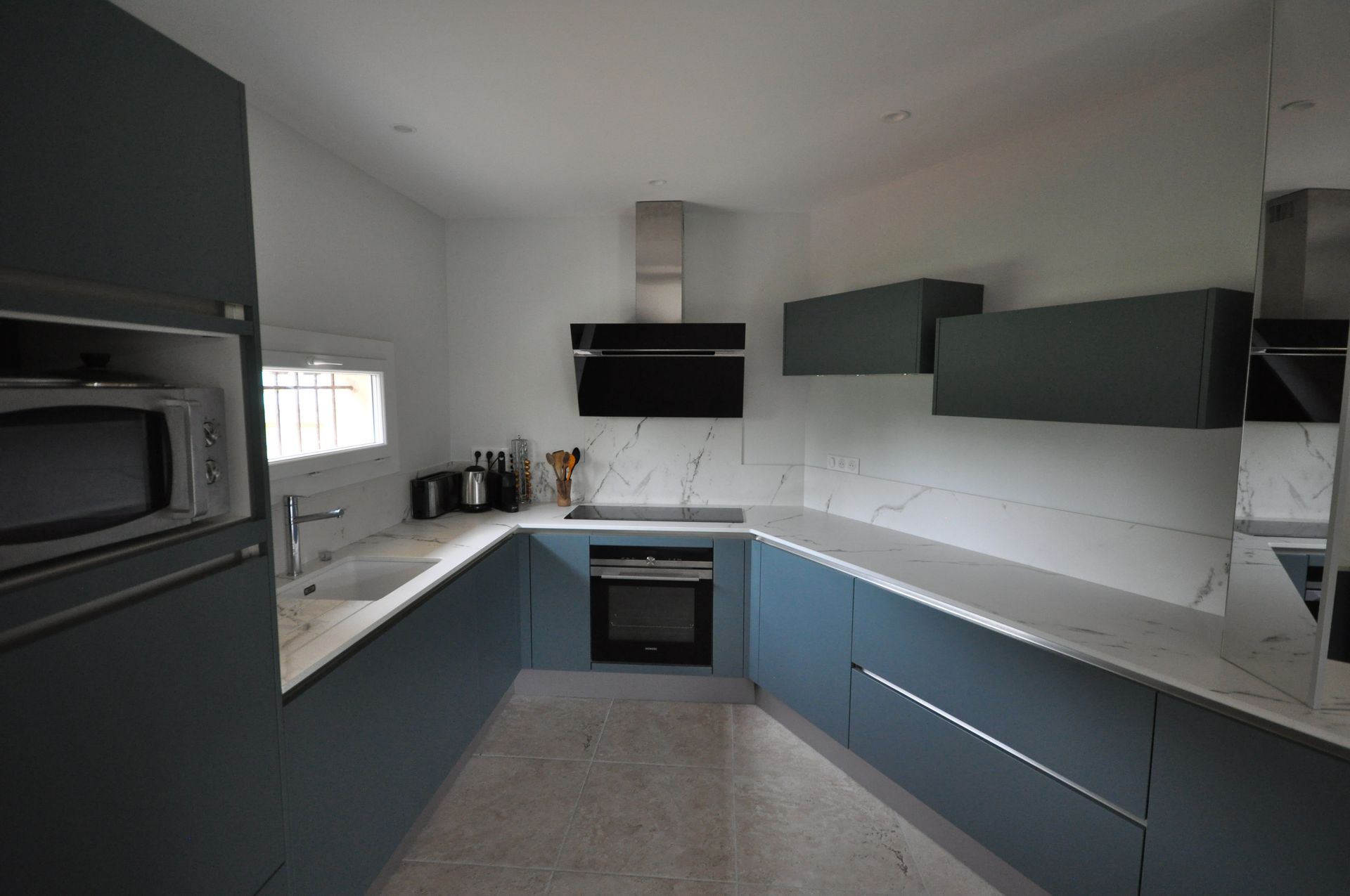 Travaux de peinture intérieure pour une cuisine