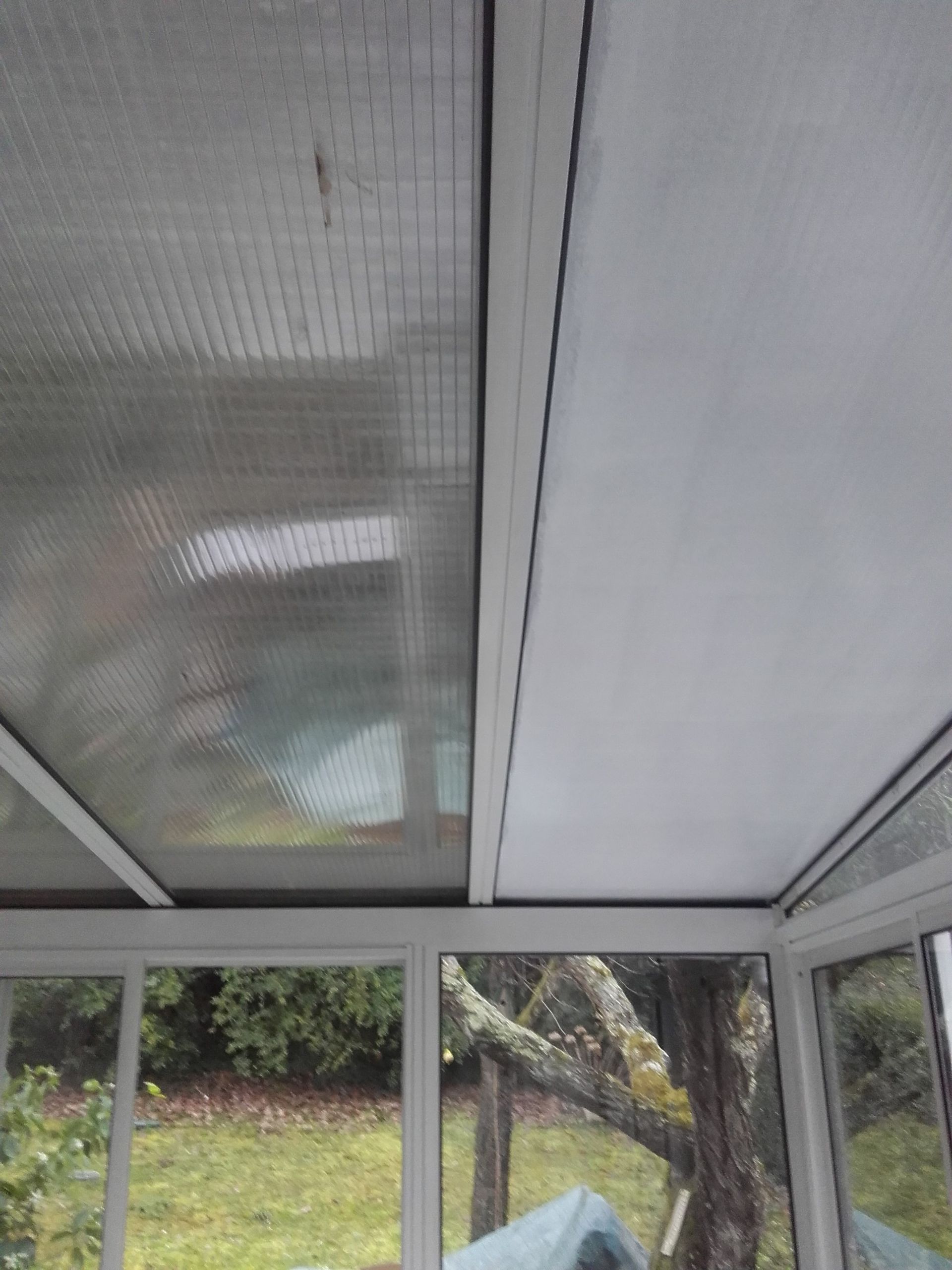 Peinture sur pergola