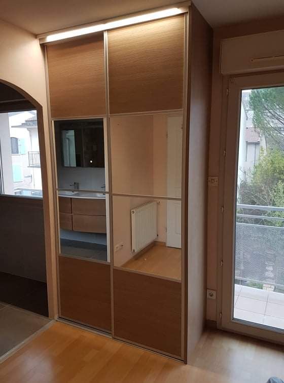 Peinture sur d'un placard