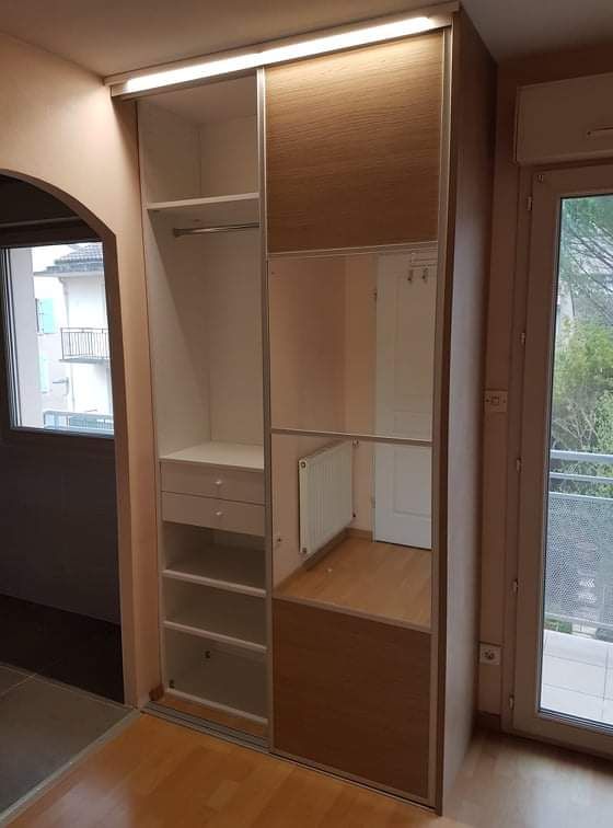 Peinture intérieure pour un placard