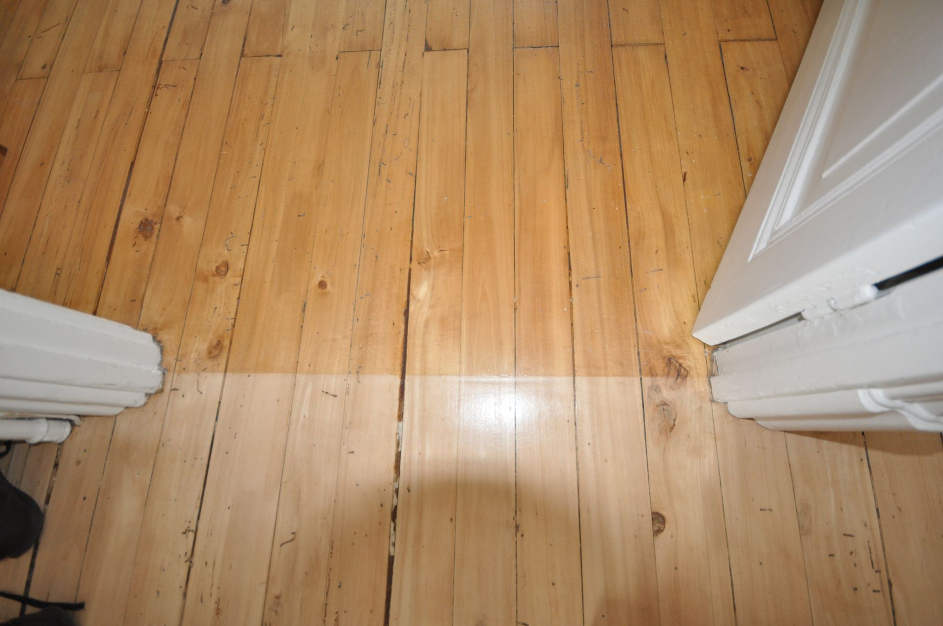 Parquet après vitrification