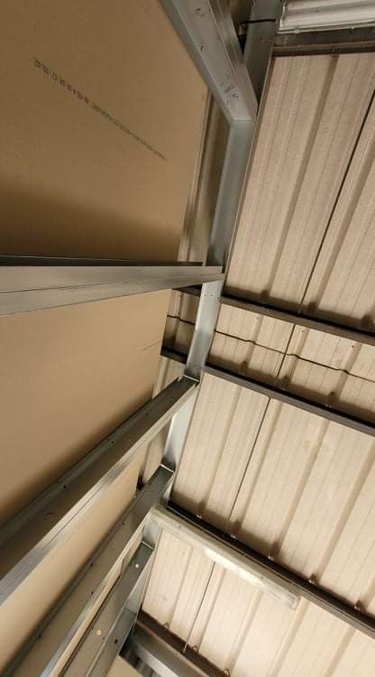 Pose de placo pour créer une cloison