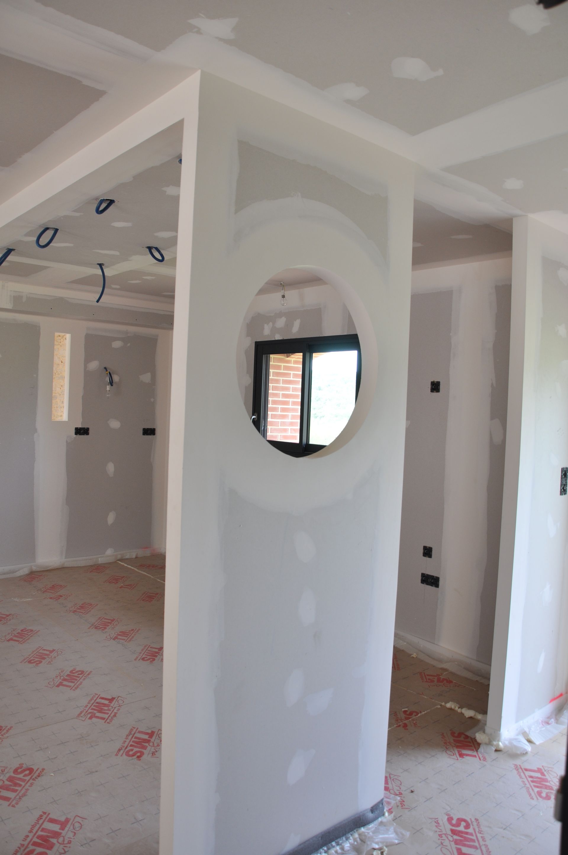 Création d'un module en plaques de plâtre