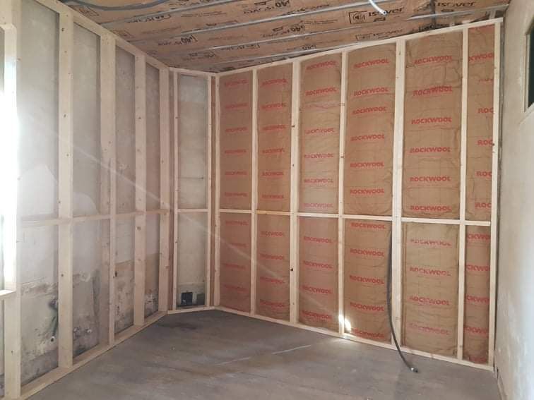 Doublage des murs dans le cadre d'une rénovation