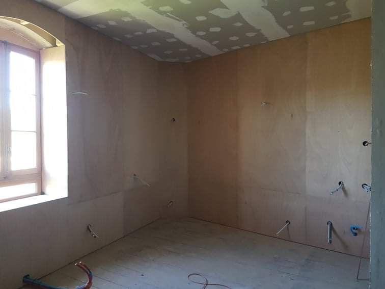 Isolation des murs et du plafond