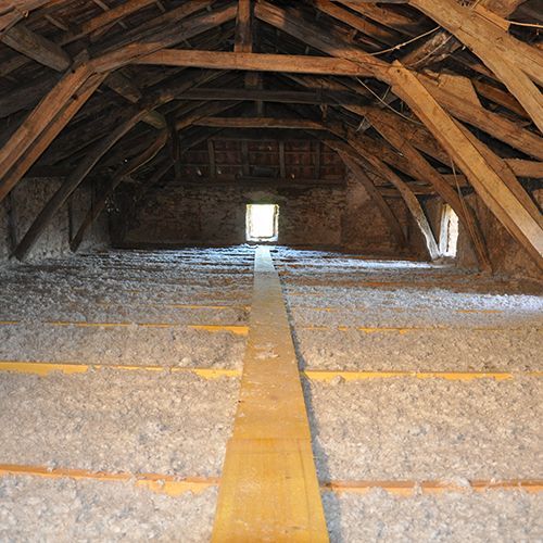 Isolation de combles perdus