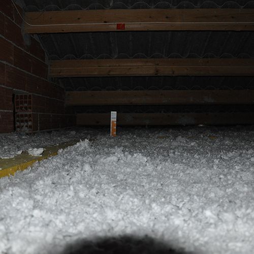 Isolation de combles perdus par soufflage