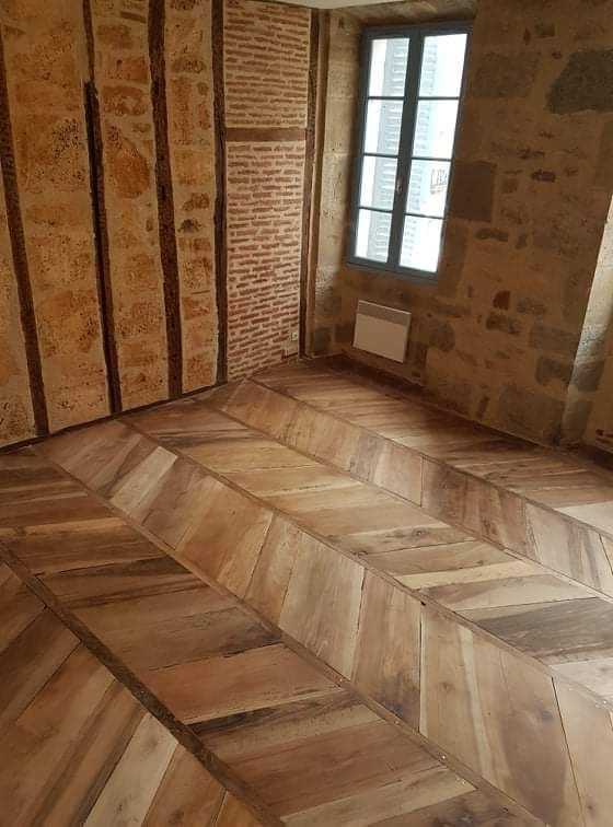 Parquet en épis