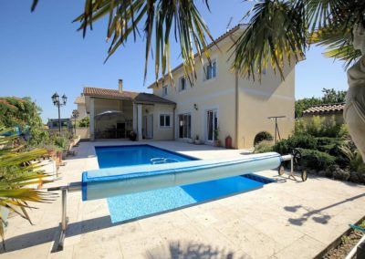 Support de protection pour piscine - dallage