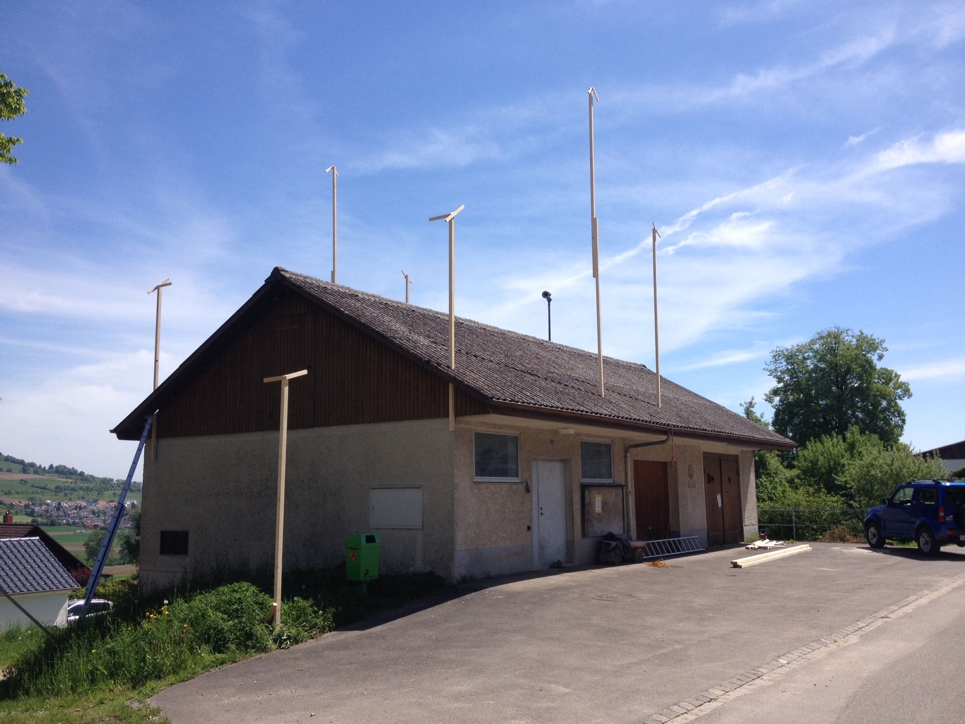 Vor dem Abbruch - Tanner Holzbau & Sägerei AG