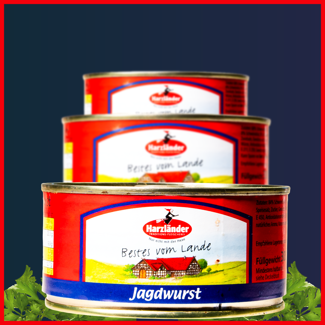 Harzländer Jagdwurst in der Dose 300g
