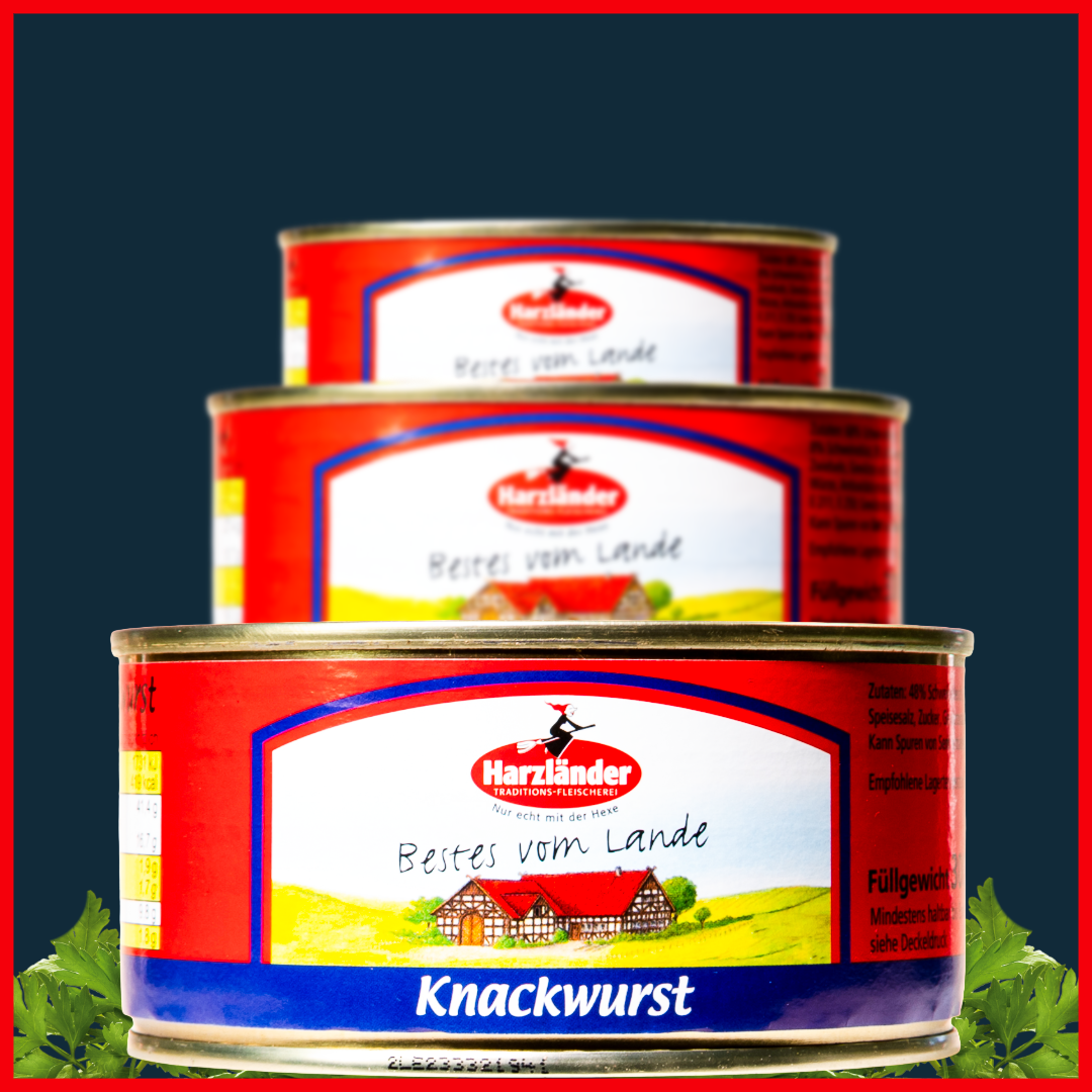 Harzländer Knackwurst in der Dose 300g