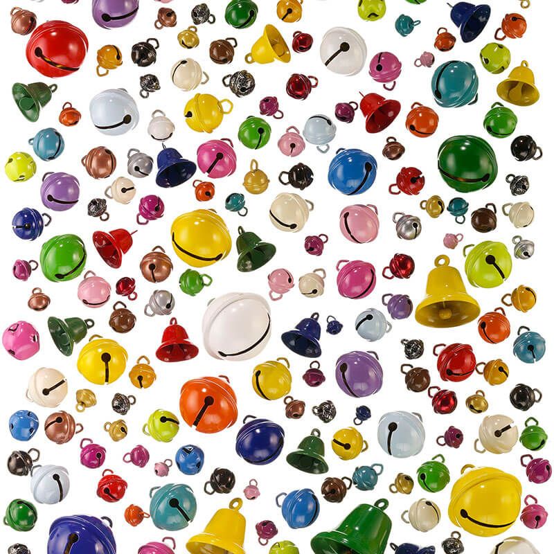 Bunte Glocken, Rollen, Schellen