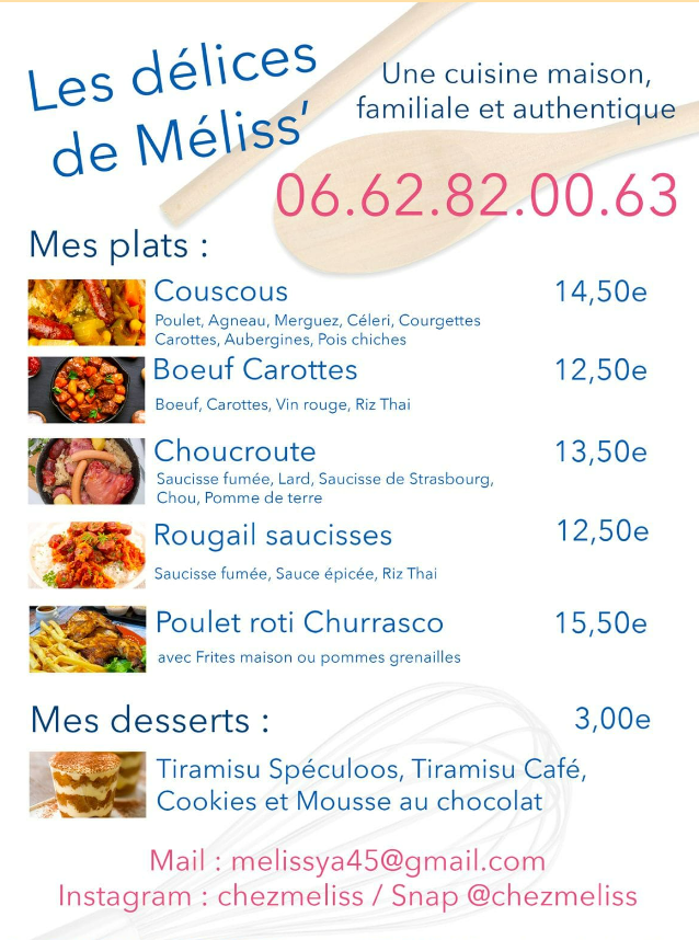 Menu d'hiver