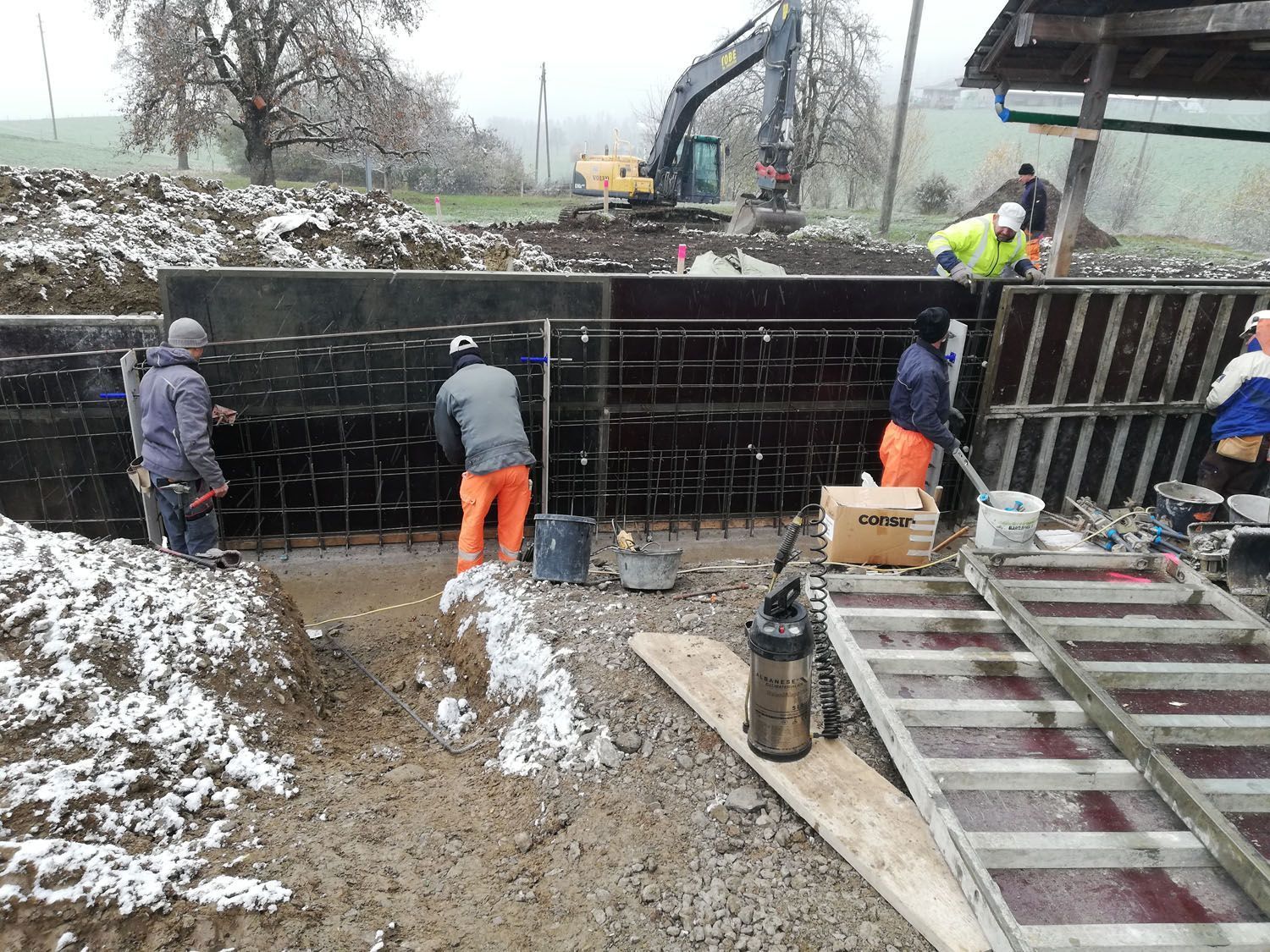 Tiefbau - Clemens Christen Bau GmbH – Stans