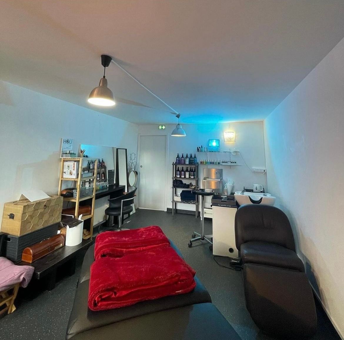 Vue d'ensemble de la salle privée