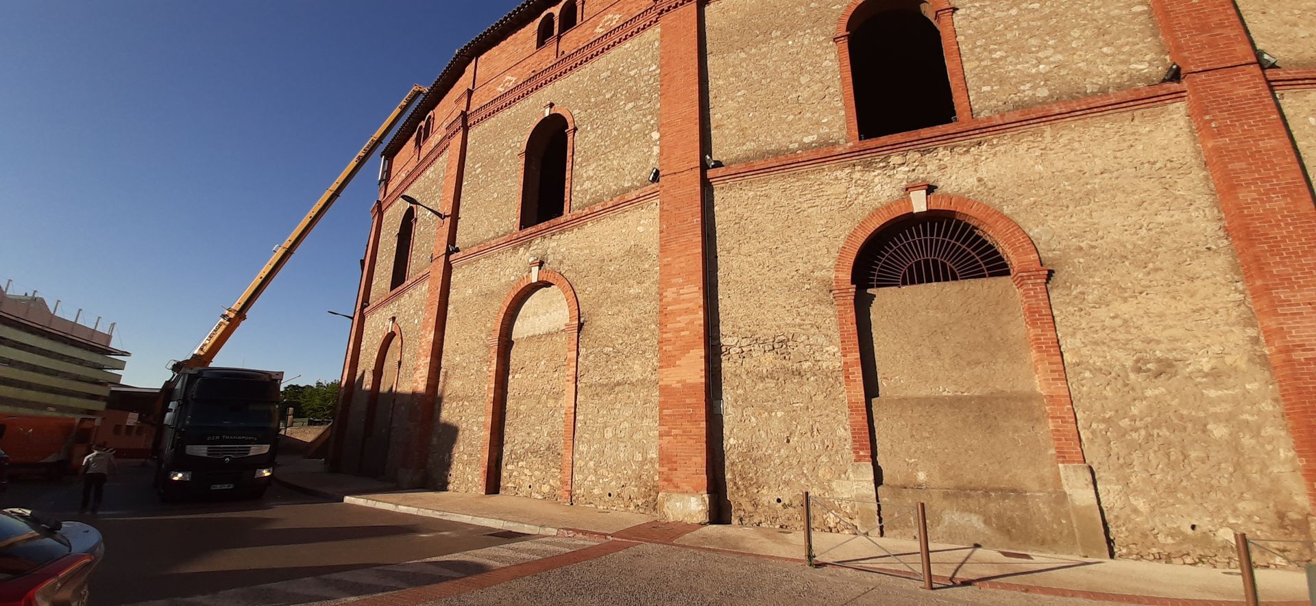 Services de levage pour chantier