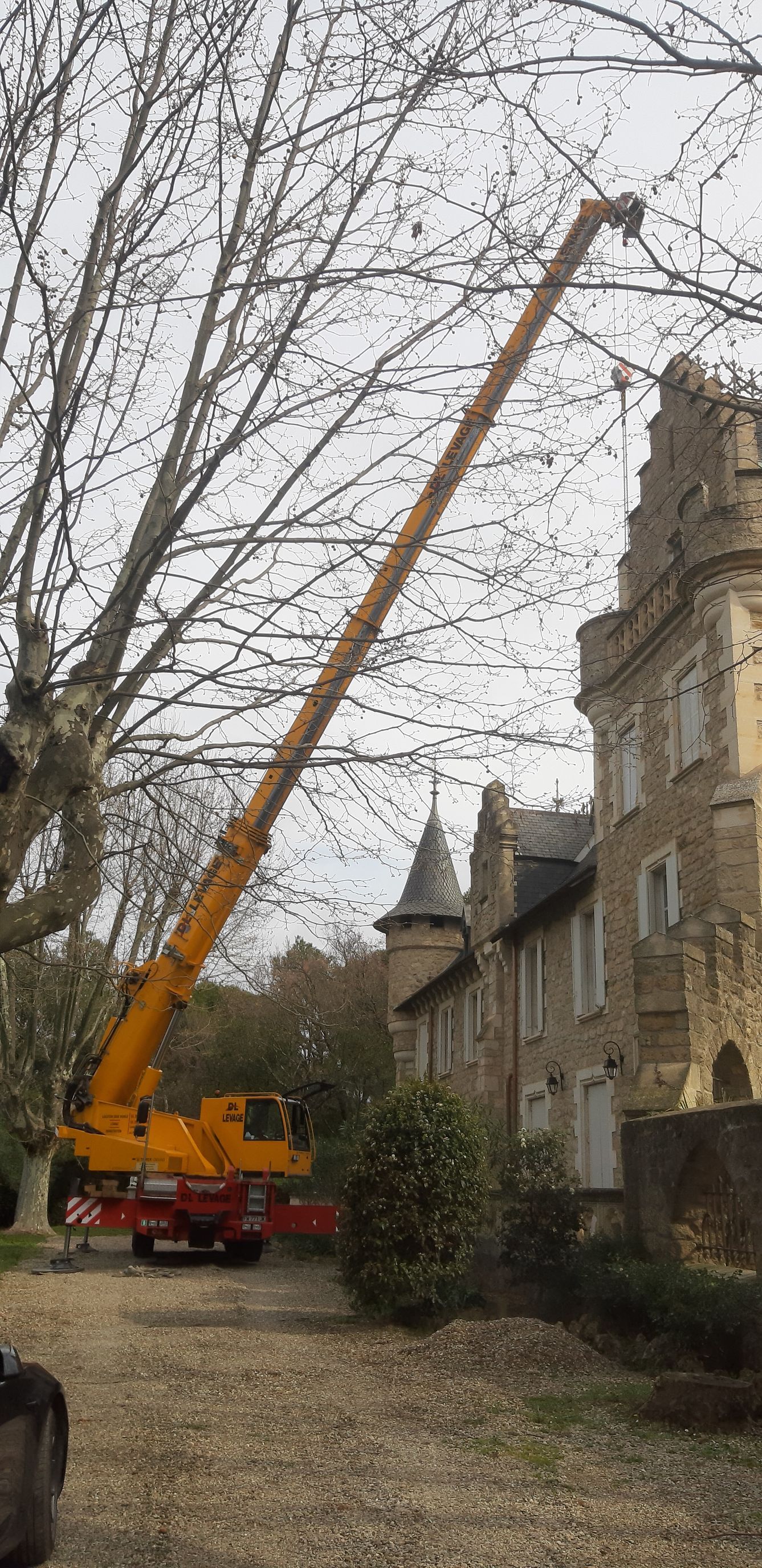 Manutention levage toiture