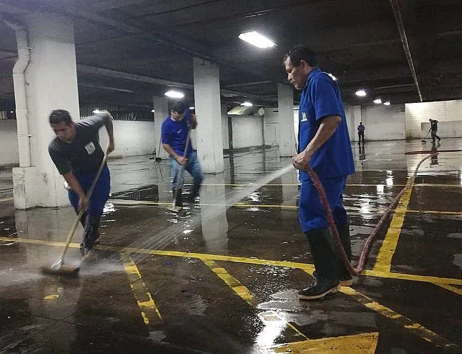 Limpieza de parking