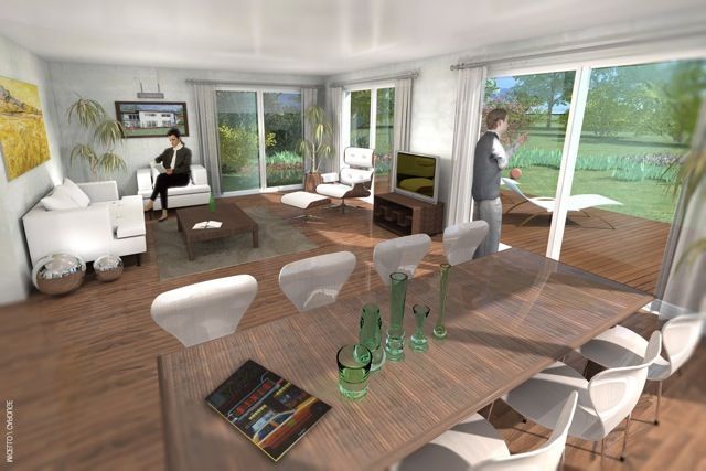 Vente sur plans - 2 grandes villas semi-individuelles 7 pièces à Commugny