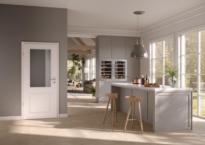 Wohnung mit Holzboden