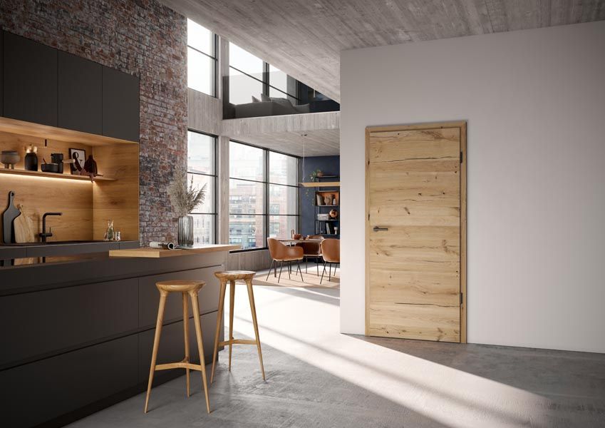 Wohnung mit Holzboden