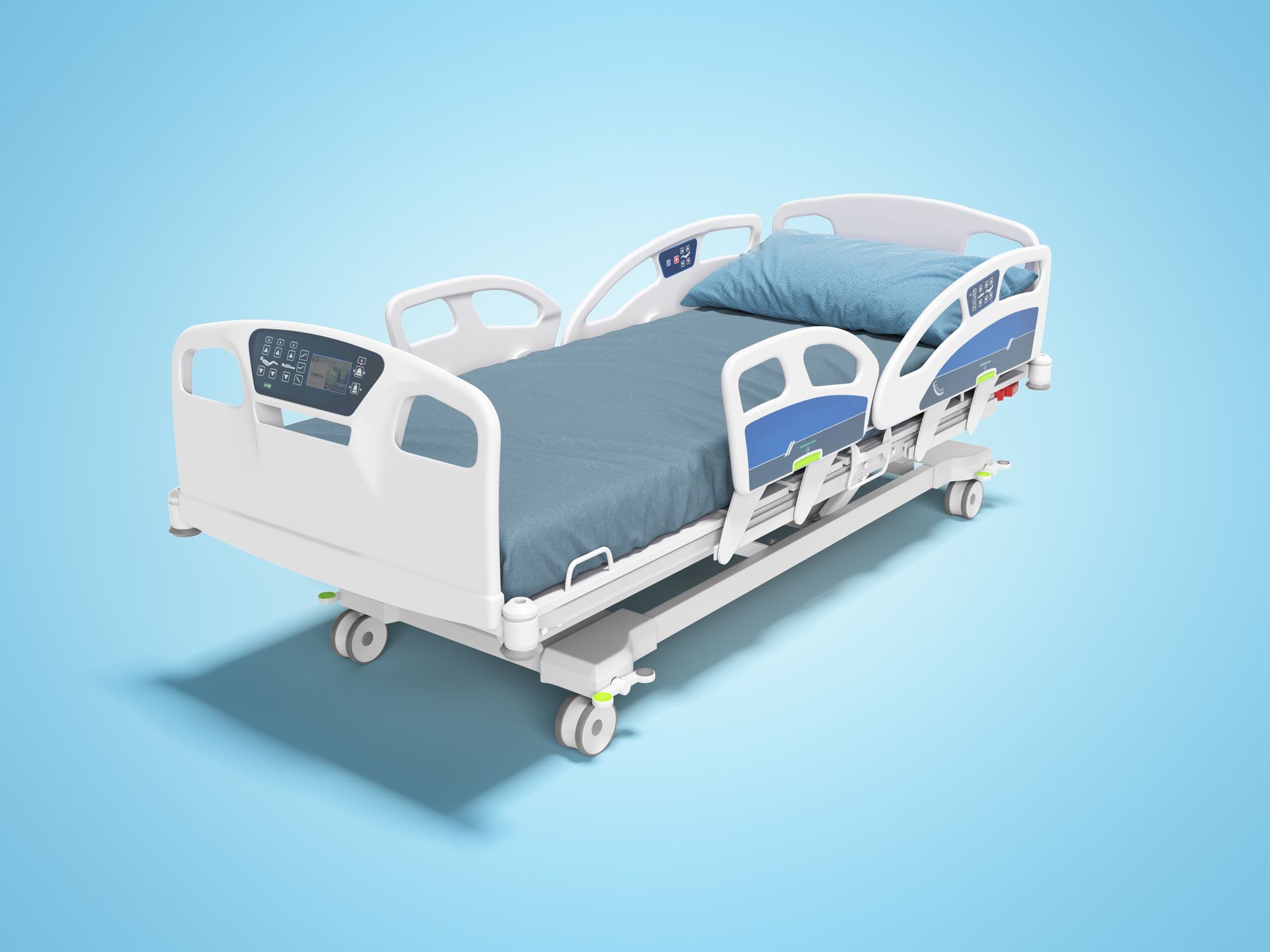 Un modèle de lit médicalisé