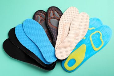 Différents types de semelles orthopédiques