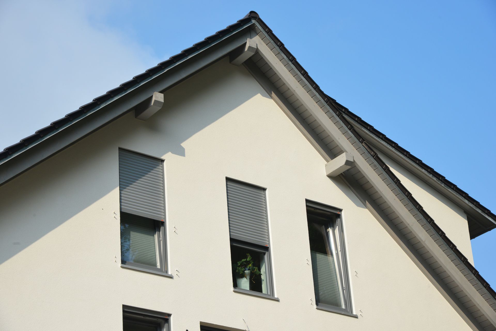 Façade propre suite à l'aérogommage