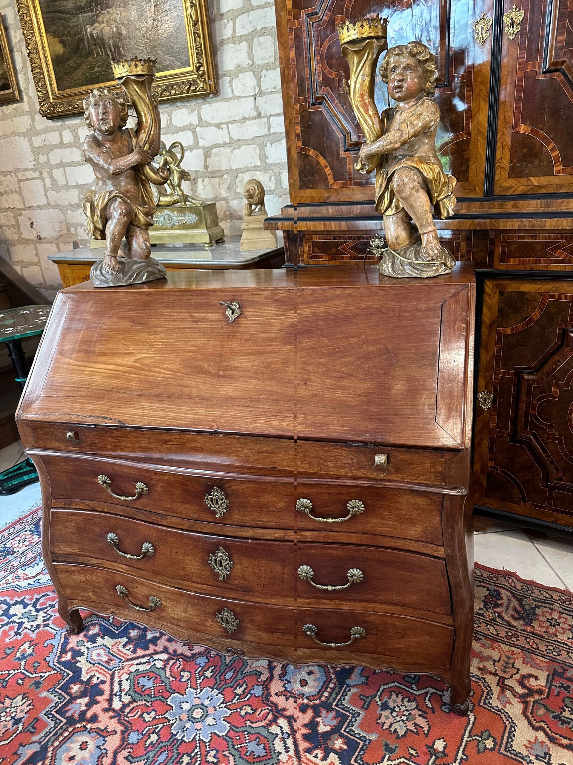 COMMODE SCRIBAN XVIII ème