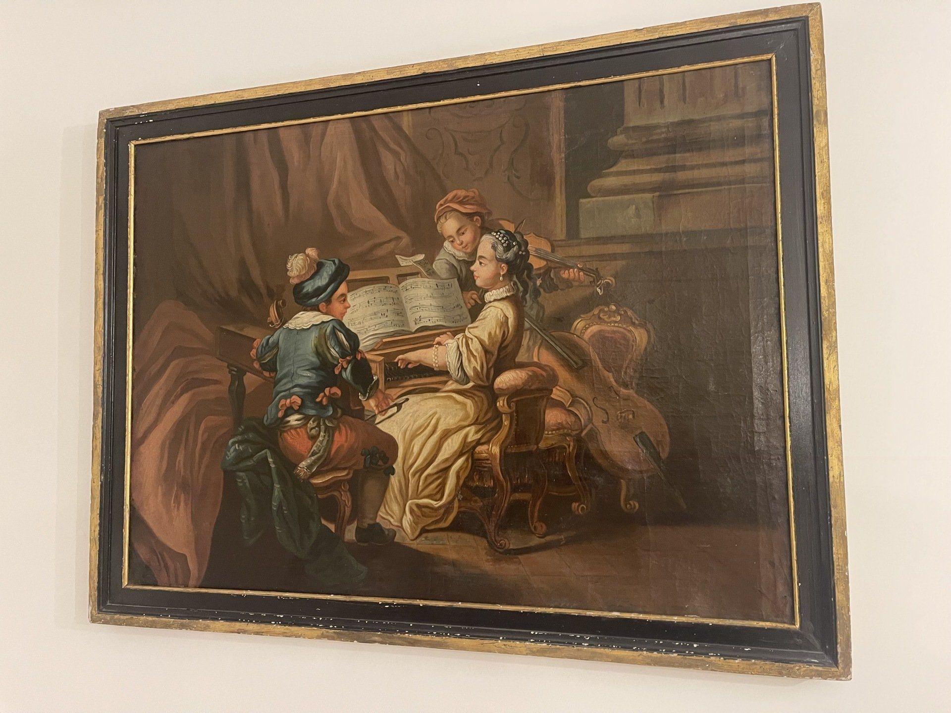 TABLEAU DU 18ème d'après CAR VAN LOO