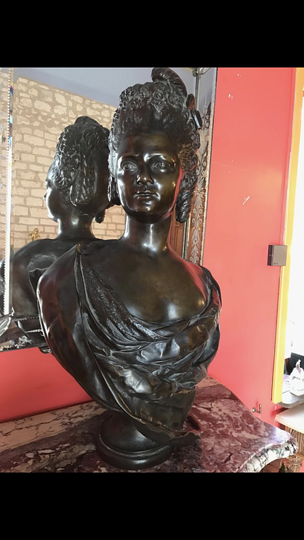 Buste bronze