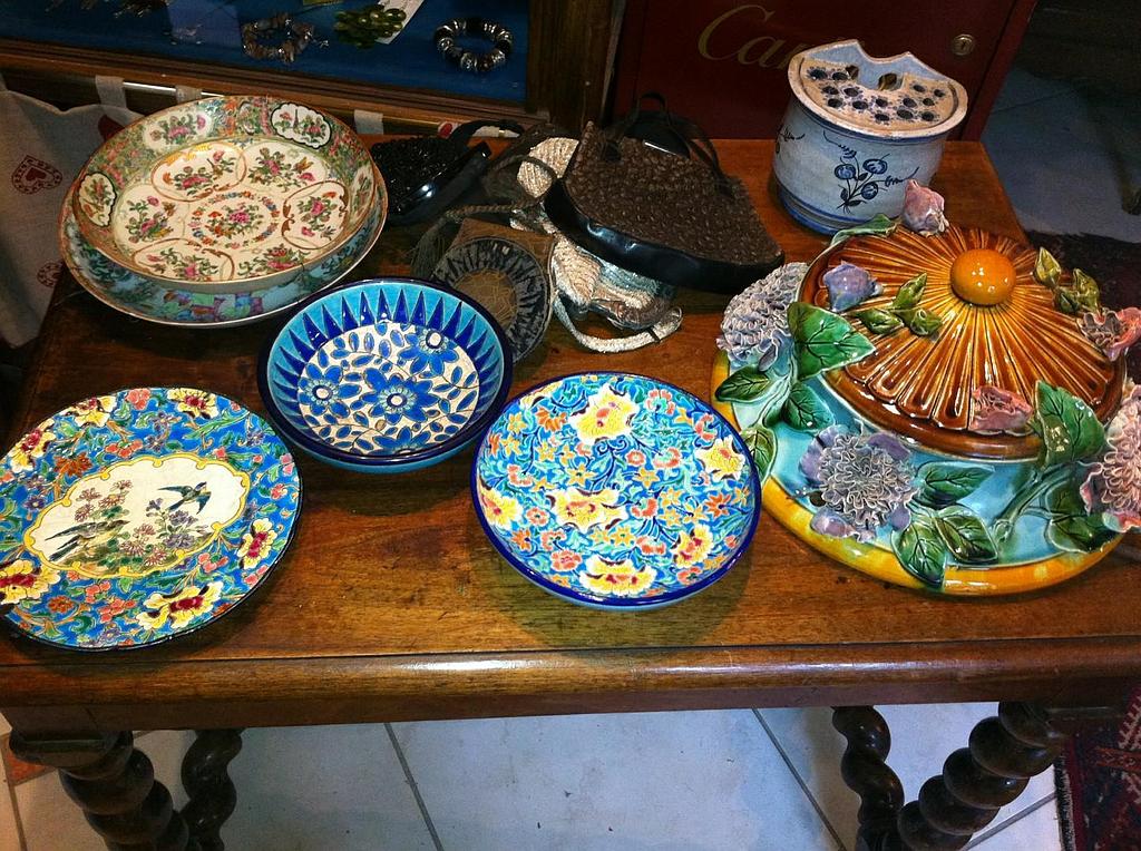 Diverses céramiques longwy