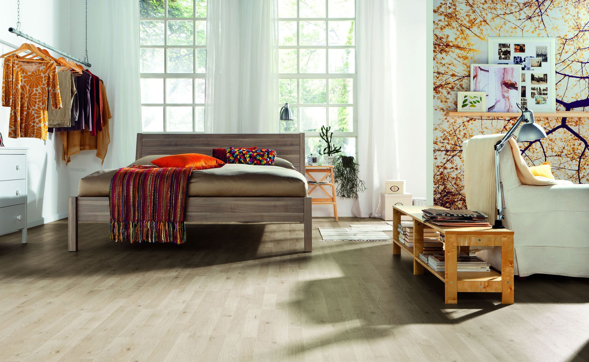 Parquet stratifié hêtre - AB Sols Plus Sàrl - Epagny