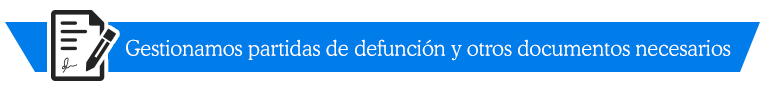 Una pancarta azul con la palabra gestión.